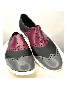 BiiON Golf Shoes W10 M8 Waterproof Spikeless EVA Slip On Sneaker Oxford Washable